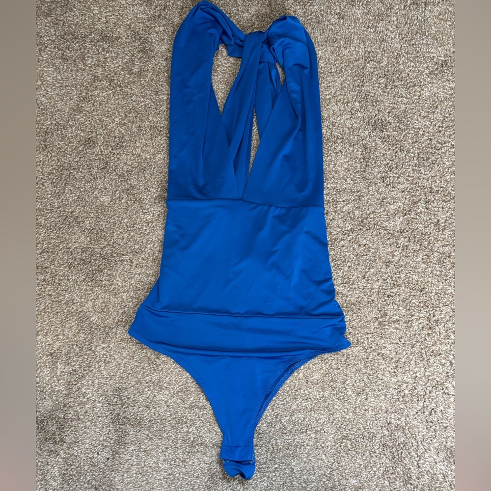 Lulu's Vibrant Blue Bodysuit